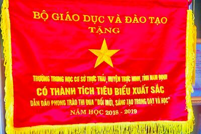 Hình ảnh tư liệu Trường THCS Trực Thái