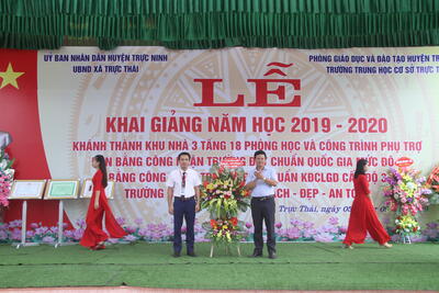 Hình ảnh tư liệu Trường THCS Trực Thái