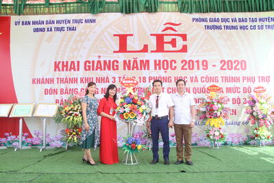 Hình ảnh tư liệu Trường THCS Trực Thái